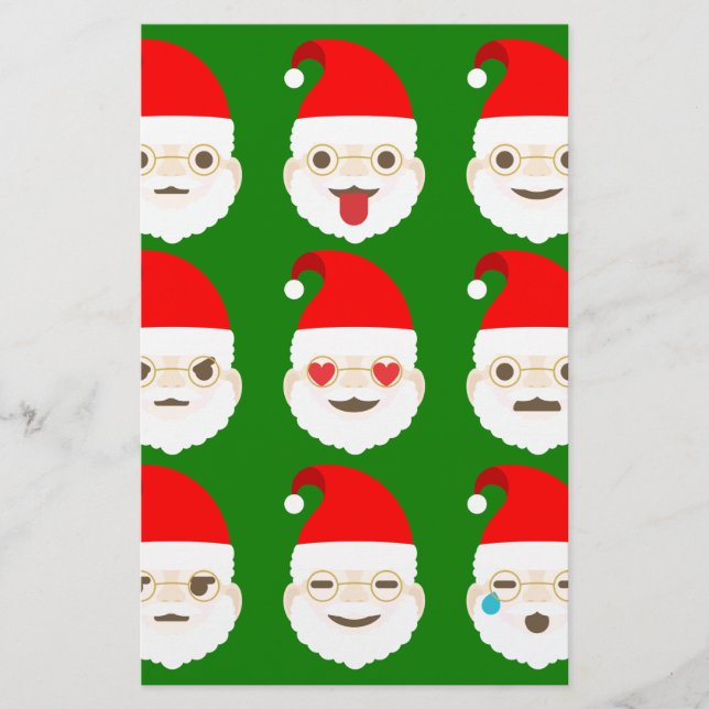 Santa Emoji Emoticons (Vorderseite)
