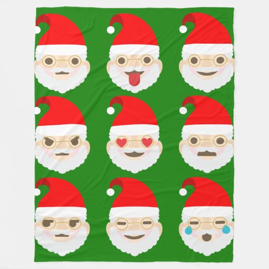 santa emoji emoticons decke (Vorderseite)