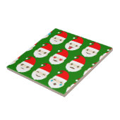 Santa Emoji Emoticons Fliese (Seite)