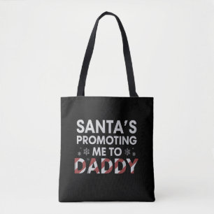 Santa ernennt mich zum Weihnachtsmann Neuer Papa  Tasche