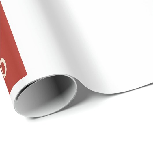 Santa Espresso Geschenkpapier (Rolleneckpunkt)