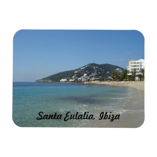 Santa Eulalia, Ibiza Magnet (Horizontal)