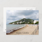 Santa Eulalia Postkarte (Vorne/Hinten)