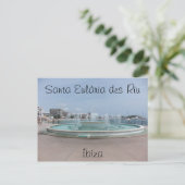 Santa Eularia Des Riu Postkarte (Stehend Vorderseite)