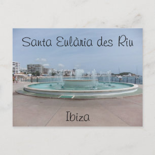 Santa Eularia Des Riu Postkarte