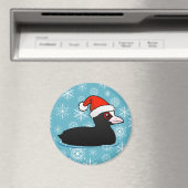 Santa Eurasian Coot Magnet (In Situ (Geschirrspüler))