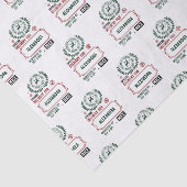 Santa Express Lieferung für (Individuelle Name) We Seidenpapier (Ausschnitt)