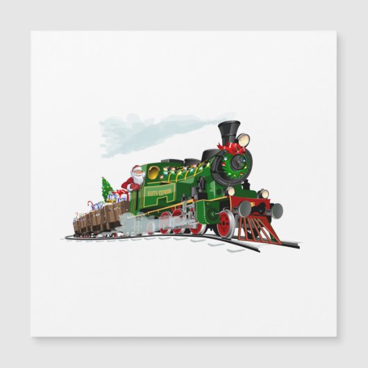 Santa Express Magnetkarte (Vorderseite)