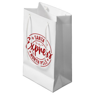 Santa express Nordpol Kleine Geschenktüte