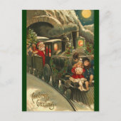 Santa Express Postcard - Weihnachten Postkarte (Vorderseite)