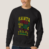 Santa Express, von Weihnachten für Sie genehmigt Sweatshirt (Vorderseite)