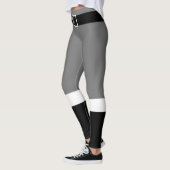 Santa Extravagant Pants Abend Grau Leggings (Links)