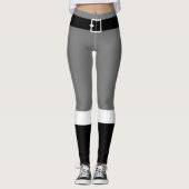 Santa Extravagant Pants Abend Grau Leggings (Vorderseite)