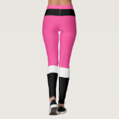 Santa Extravagant Pants Hot Pink Leggings (Rückseite)