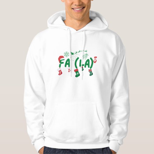 Santa Fa La 8 Lieblings-Urlaub Funny Mathematiker Hoodie (Vorderseite)