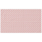 Santa Face Circles, Red Stripes-TABLECLOTH 60x104 Tischdecke (Vorderseite (Horizontal))