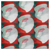 Santa Face Fabric Stoff (Muster)