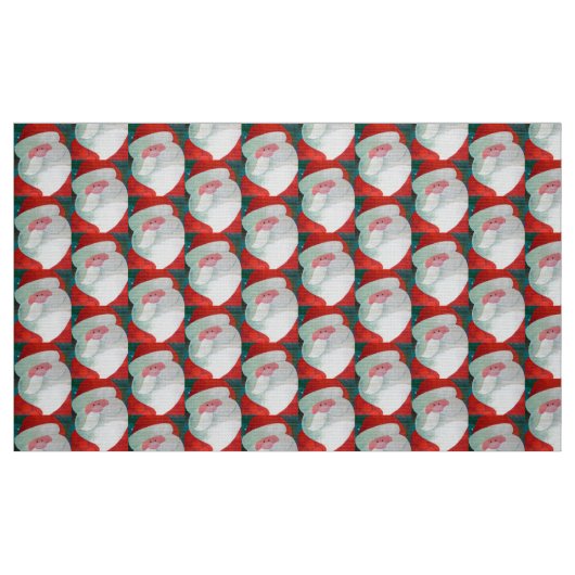 Santa Face Fabric Stoff (Fat Quarter (45,7 x 55,9 cm))