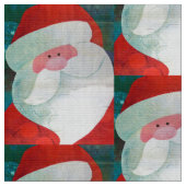 Santa Face Fabric Stoff (Nahaufnahme)