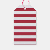 Santa Face Fun Personalisierte Geschenkmarke Geschenkanhänger (Rückseite)