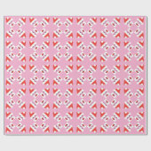 Santa Face Geschenkpapier (Flach)