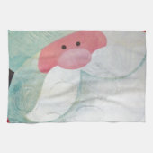 Santa Face Geschirrtuch (Horizontal)