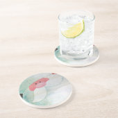 Santa Face Getränkeuntersetzer (Seite)