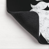 Santa Face Hipster Style Funny Christmas Pajamas Mousepad (Ecke)