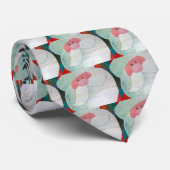 Santa Face Krawatte (Gerollt)