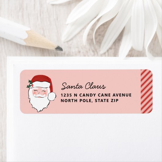 Santa Face | Rosa und Rot (Insitu)