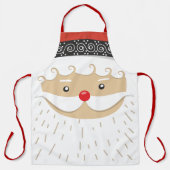 Santa Face Schürze (Vorderseite)