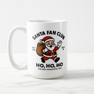 Santa Fan Club – „Ho, Ho, Ho“ Weihnachten im Vinta Kaffeetasse