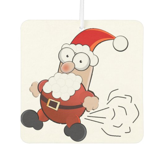 Santa Faring Air Freshener Autolufterfrischer (Vorderseite)