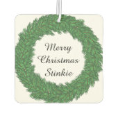 Santa Faring Air Freshener Autolufterfrischer (Rückseite)