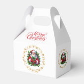 Santa Favor Geschenkbox Geschenkschachtel (Rückseite)