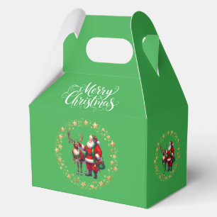 Santa Favor Geschenkbox Geschenkschachtel