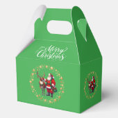 Santa Favor Geschenkbox Geschenkschachtel (Rückseite)