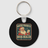 Santa Favorite Drug Er Christmas Pharmacist Health Schlüsselanhänger (Vorderseite)