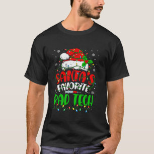 Santa Favorite KRASS TECH Weihnachtsradiologie T-Shirt