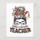 Santa Favorite Teacher (Vorderseite)