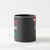 Santa Favorite Teacher Frohe Weihnachtslehrer Tasse (Zentrum)