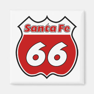 Santa Fe 66 Magnet