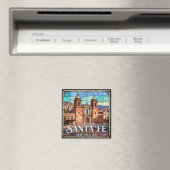 Santa-Fe-Adobe-Architektur 🏜️ Magnet (In Situ (Geschirrspüler))