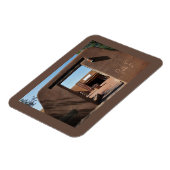 Santa Fe Adobe Blick Magnet (Linke Seite)