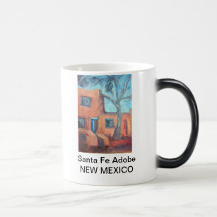 Santa Fe Adobe, New Mexiko Verwandlungstasse
