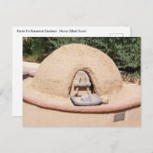 Santa Fe Botanischer Garten Horno Postkarte (Vorne/Hinten)