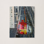 Santa Fe Diesel Lokomotive Motor Bahn Puzzle (Vertikal)