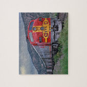 Santa Fe Diesel Lokomotive Motor Bahn Puzzle (Vertikal)