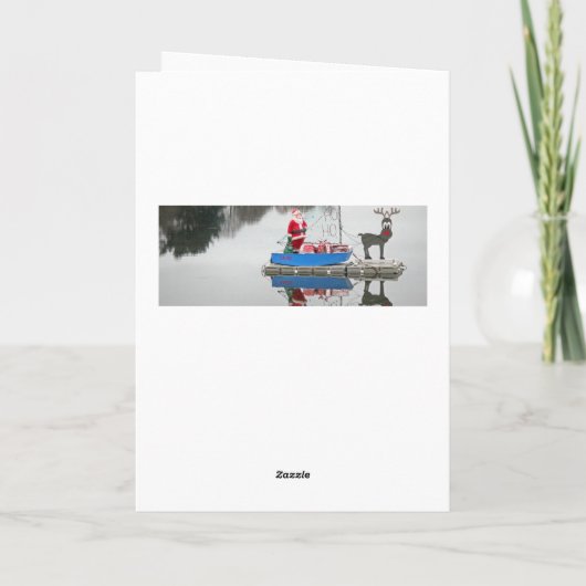 Santa Fe Feiertagskarte (Rückseite)