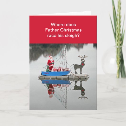 Santa Fe Feiertagskarte (Vorderseite)